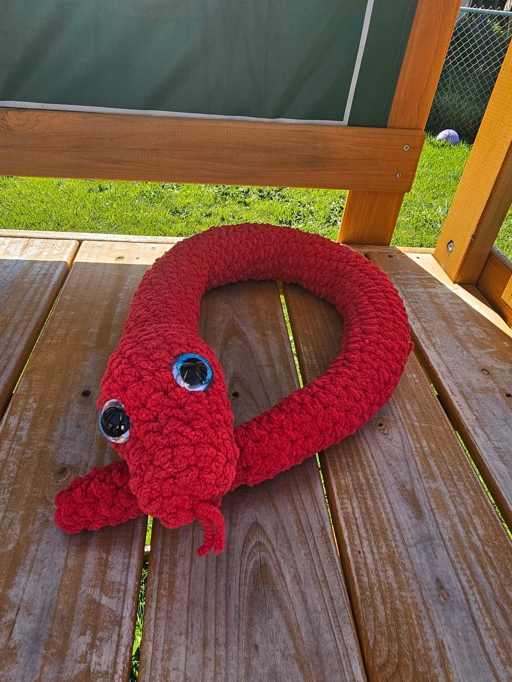 Crochet Stuffed Snake | Amigurumi Snake | Snake Plush 